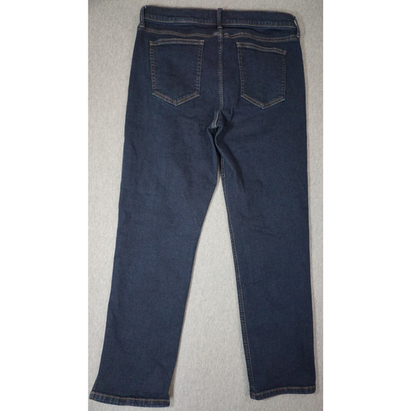 Banana Republic Women's 31/12 Straight Leg Jeans Dark Wash - Picture 3 of 12